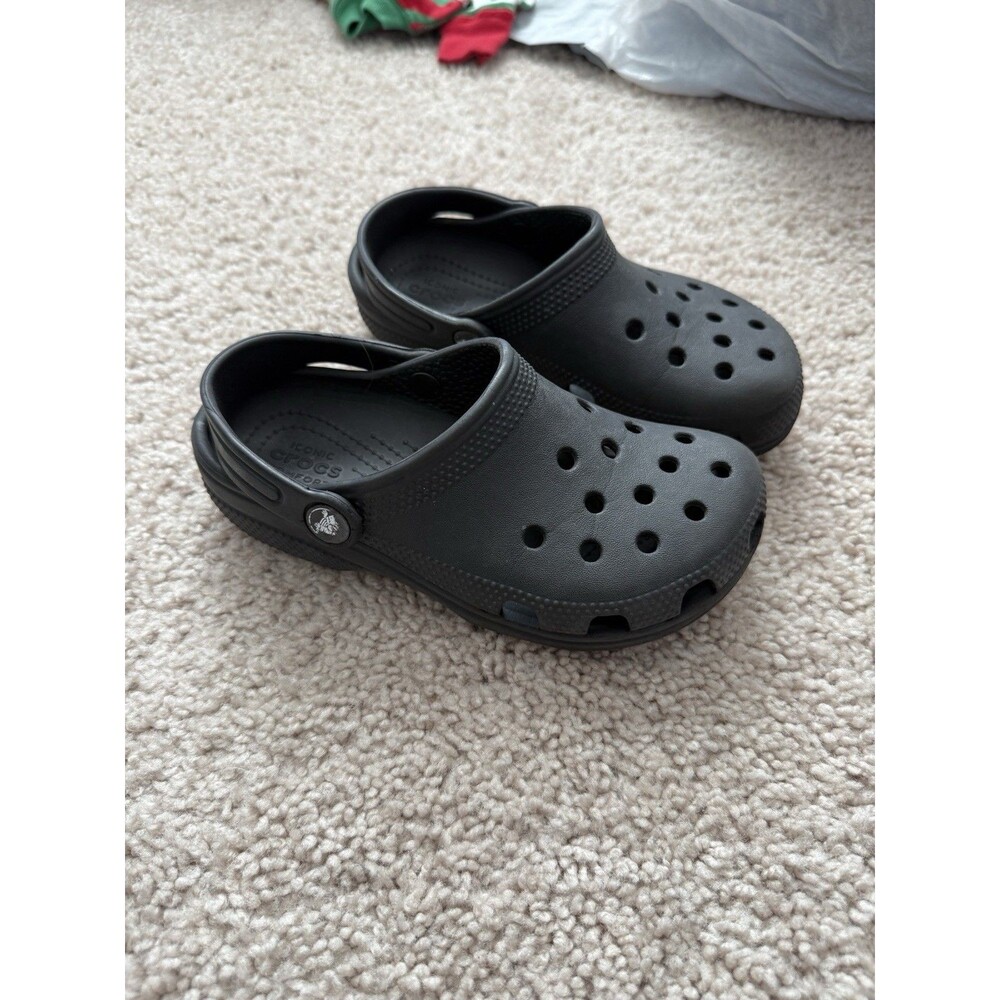 Crocs Classic Clog Black Kids Size 13